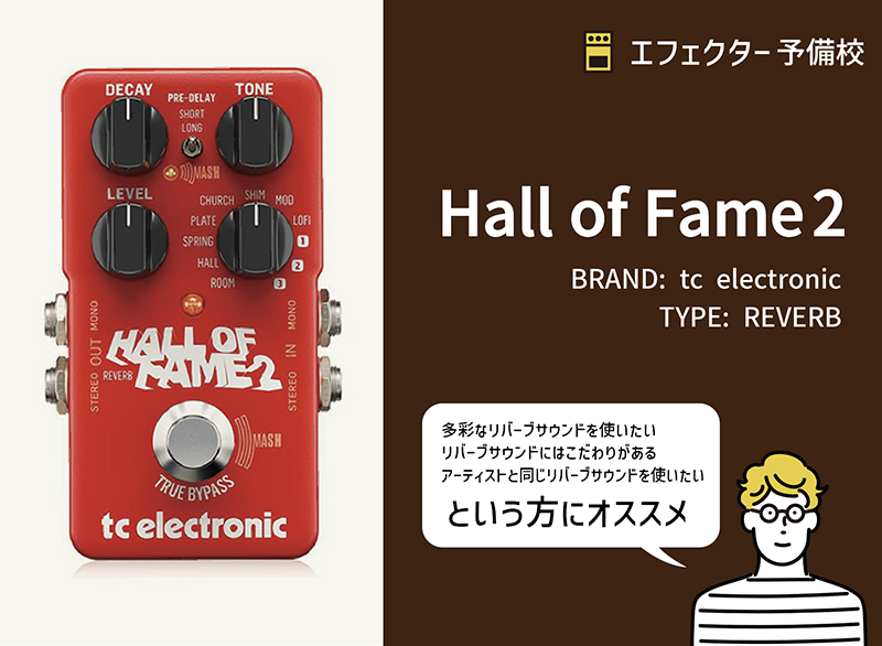 TC ELECTRONIC / Hall of Fame 2
