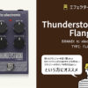 TC ELECTRONIC / Thunderstorm Flanger